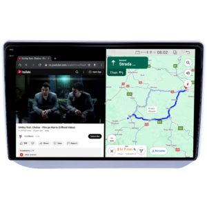 Navigatie dedicata Skoda Fabia 2 2006-2014, 4GB RAM 64GB ROM, Quad Core, Display 10" QLED 1K, Carplay&Android Auto, Android 14, Suport camere AHD - imagine 4