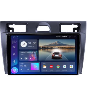 Navigatie dedicata Ford Fiesta Mk5 2002-2008, 4GB RAM 64GB ROM, Quad Core, Display 9" QLED 1K, Carplay&Android Auto, Android 14, Suport camere AHD - imagine 4