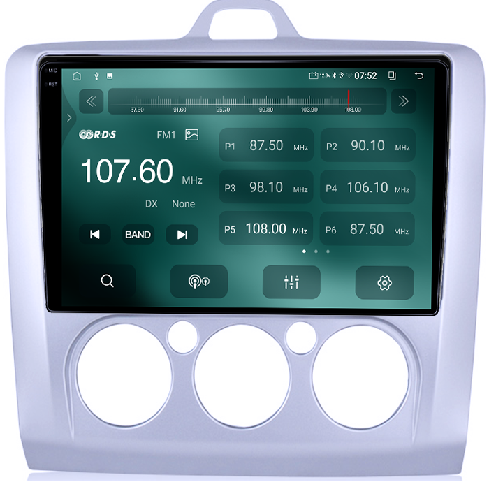Navigatie dedicata Ford Focus 2 2004-2011, Clima manuala, 4GB RAM 64GB ROM, Quad Core, Display 9" QLED 1K, Carplay&Android Auto, Android 14, Suport camere AHD - imagine 9