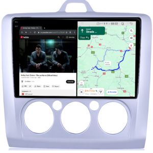 Navigatie dedicata Ford Focus 2 2004-2011, Clima manuala, 4GB RAM 64GB ROM, Quad Core, Display 9" QLED 1K, Carplay&Android Auto, Android 14, Suport camere AHD - imagine 7