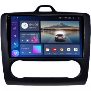 Navigatie dedicata Focus 2 2004-2011 Clima Automata, Neagra, 4GB RAM 64GB ROM, Quad Core, Display 9" QLED 1K, Carplay&Android Auto, Android 14, Suport camere AHD - imagine 5