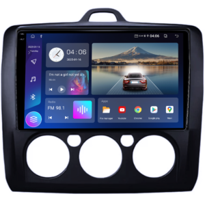 Navigatie dedicata Focus 2 2004-2011 Clima Manuala, Neagra, 4GB RAM 64GB ROM, Quad Core, Display 9" QLED 1K, Carplay&Android Auto, Android 14, Suport camere AHD - imagine 5
