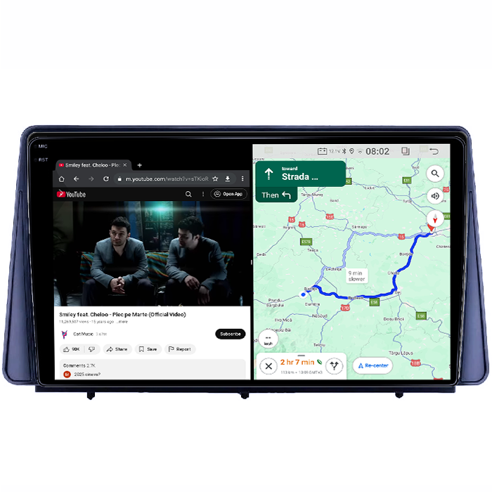 Navigatie dedicata Ford Focus 4 2019+, 4GB RAM 64GB ROM, Quad Core, Display 10" QLED 1K, Carplay&Android Auto, Android 14, Suport camere AHD - imagine 3