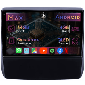 Navigatie dedicata Subaru Impreza / XV 2017+, 4GB RAM 64GB ROM, Quad Core, Display 9" QLED 1K, Carplay&Android Auto, Android 14, Suport camere AHD - imagine 1