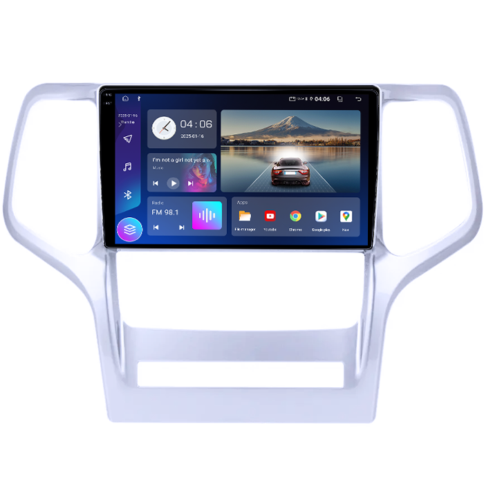 Navigatie dedicata Jeep Grand Cherokee 2010-2013, 4GB RAM 64GB ROM, Quad Core, Display 9" QLED 1K, Carplay&Android Auto, Android 14, Suport camere AHD - imagine 4