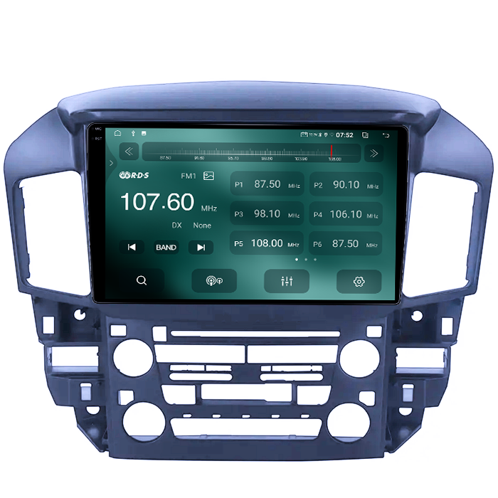 Navigatie dedicata Toyota Harrier, 4GB RAM 64GB ROM, Quad Core, Display 9" QLED 1K, Carplay&Android Auto, Android 14 - imagine 4