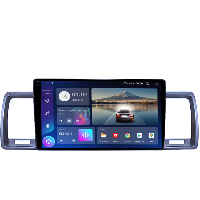 Navigatie dedicata Toyota Hiace 2004-2019, 4GB RAM 64GB ROM, Quad Core, Display 9" QLED 1K, Carplay&Android Auto, Android 14 - imagine 5
