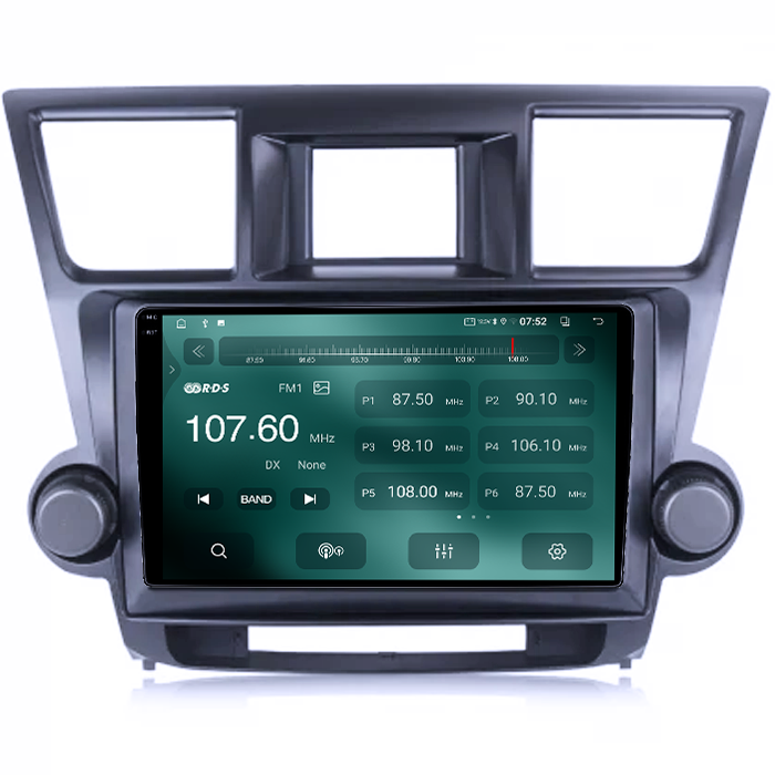 Navigatie dedicata Toyota Highlander 2007-2014, 4GB RAM 64GB ROM, Quad Core, Display 10" QLED 1K, Carplay&Android Auto, Android 14 - imagine 4