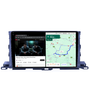 Navigatie dedicata Toyota Highlander 2014-2018, 4GB RAM 64GB ROM, Quad Core, Display 9" QLED 1K, Carplay&Android Auto, Android 14 - imagine 3