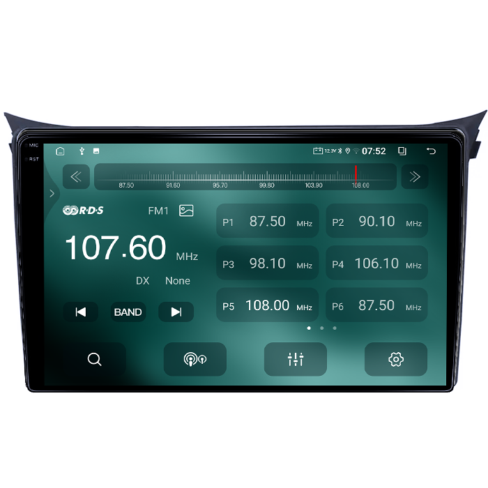 Navigatie dedicata Hyundai I30 2011-2017, 4GB RAM 64GB ROM, Quad Core, Display 9" QLED 1K, Carplay&Android Auto, Android 14, Suport camere AHD - imagine 4