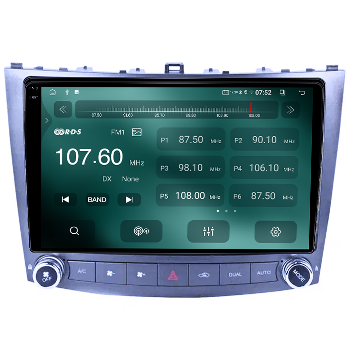 Navigatie dedicata Lexus Seria IS Gen 2 2005-2012, 4GB RAM 64GB ROM, Quad Core, Display 9" QLED 1K, Carplay&Android Auto, Android 14, Suport camere AHD - imagine 4