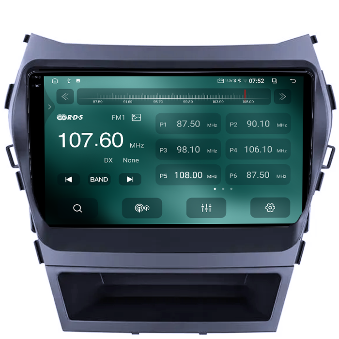 Navigatie dedicata Hyundai IX45 2013-2017, 4GB RAM 64GB ROM, Quad Core, Display 9" QLED 1K, Carplay&Android Auto, Android 14, Suport camere AHD - imagine 4