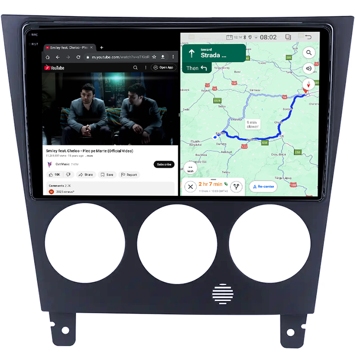 Navigatie dedicata Subaru Impreza 2002-2007, 4GB RAM 64GB ROM, Quad Core, Display 9" QLED 1K, Carplay&Android Auto, Android 14, Suport camere AHD - imagine 3