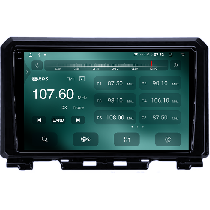 Navigatie dedicata Suzuki Jimny 2018+, 4GB RAM 64GB ROM, Quad Core, Display 9" QLED 1K, Carplay&Android Auto, Android 14, Suport camere AHD - imagine 4