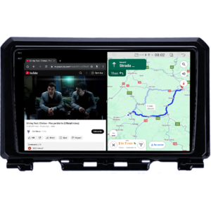 Navigatie dedicata Suzuki Jimny 2018+, 4GB RAM 64GB ROM, Quad Core, Display 9" QLED 1K, Carplay&Android Auto, Android 14, Suport camere AHD - imagine 3