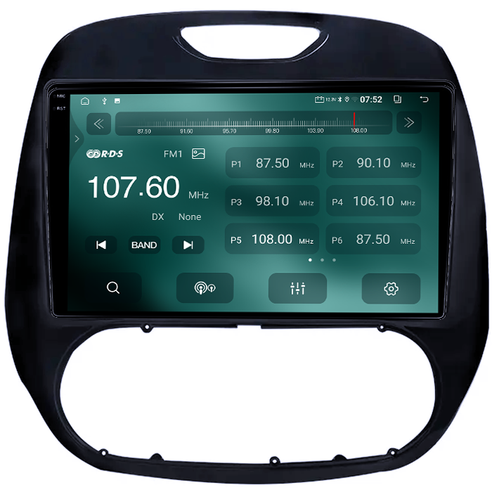 Navigatie dedicata Renault Kaptur 2016-2019, 4GB RAM 64GB ROM, Quad Core, Display 9" QLED 1K, Carplay&Android Auto, Android 14, Suport camere AHD - imagine 4