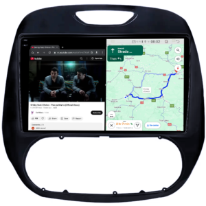 Navigatie dedicata Renault Kaptur 2016-2019, 4GB RAM 64GB ROM, Quad Core, Display 9" QLED 1K, Carplay&Android Auto, Android 14, Suport camere AHD - imagine 3
