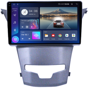 Navigatie dedicata Ssangyong Korando 2013-2018, 4GB RAM 64GB ROM, Quad Core, Display 9" QLED 1K, Carplay&Android Auto, Android 14, Suport camere AHD - imagine 4