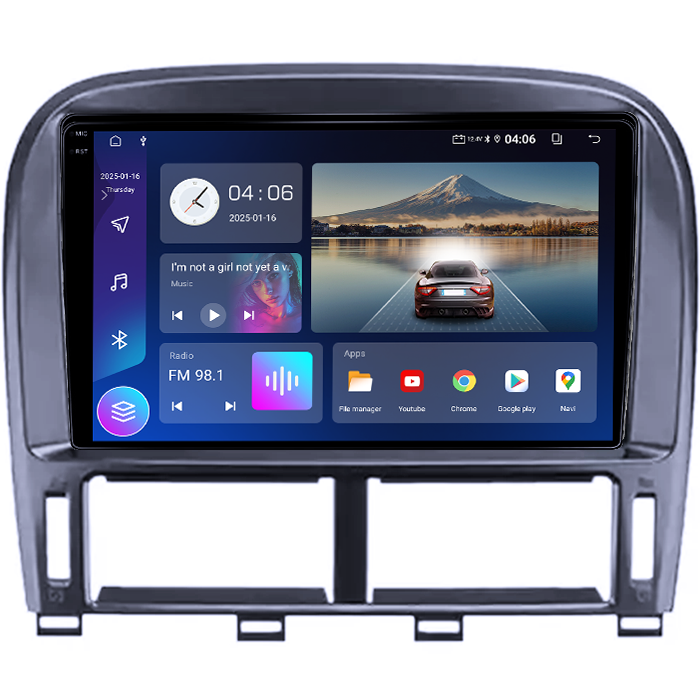 Navigatie dedicata Lexus Seria LS Gen 3 2000-2005, 4GB RAM 64GB ROM, Quad Core, Display 9" QLED 1K, Carplay&Android Auto, Android 14, Suport camere AHD - imagine 5