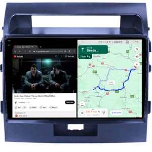 Navigatie dedicata Toyota Land Cruiser J200 2008-2015, 4GB RAM 64GB ROM, Quad Core, Display 10" QLED 1K, Carplay&Android Auto - imagine 3