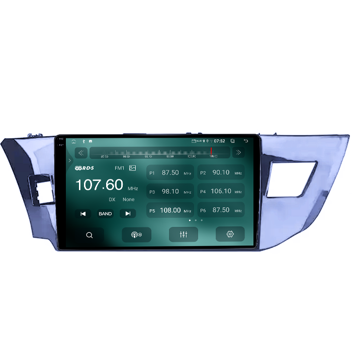 Navigatie dedicata Toyota Levin 2014, Maro, 4GB RAM 64GB ROM, Quad Core, Display 10" QLED 1K, Carplay&Android Auto - imagine 4