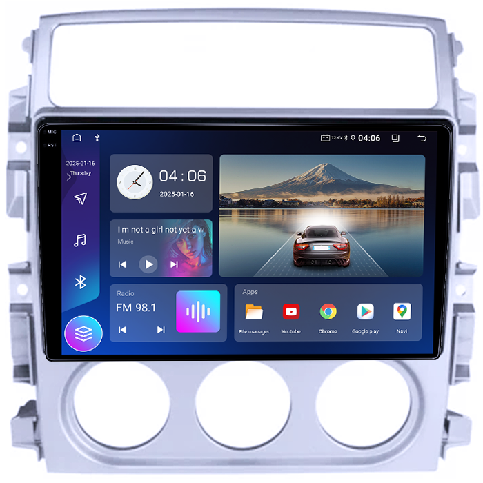Navigatie dedicata Suzuki Liana 2004-2008, 4GB RAM 64GB ROM, Quad Core, Display 9" QLED 1K, Carplay&Android Auto, Android 14, Suport camere AHD - imagine 5