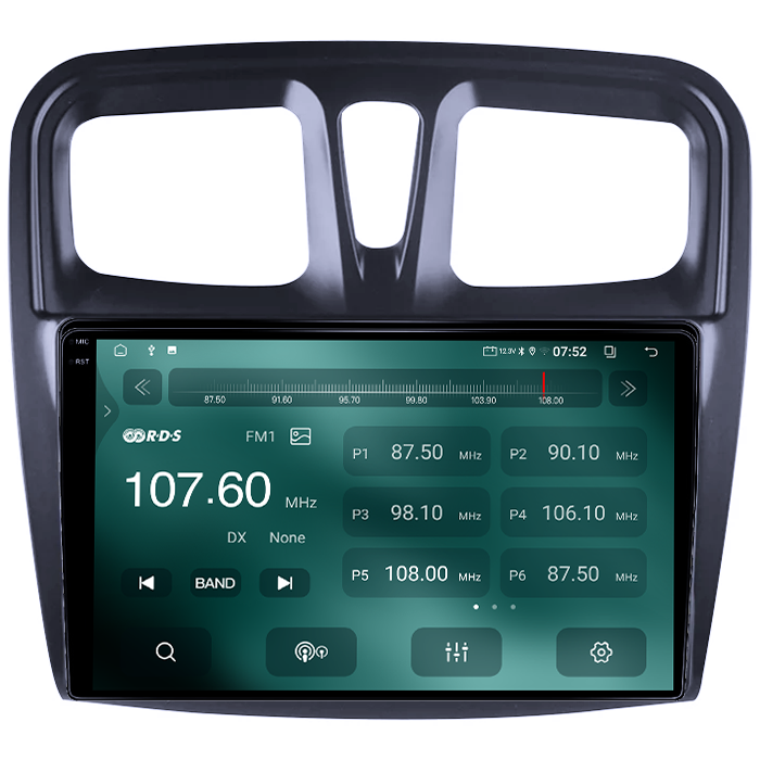 Navigatie dedicata Renault Logan 2014-2019, 4GB RAM 64GB ROM, Quad Core, Display 9" QLED 1K, Carplay&Android Auto, Android 14, Suport camere AHD - imagine 4