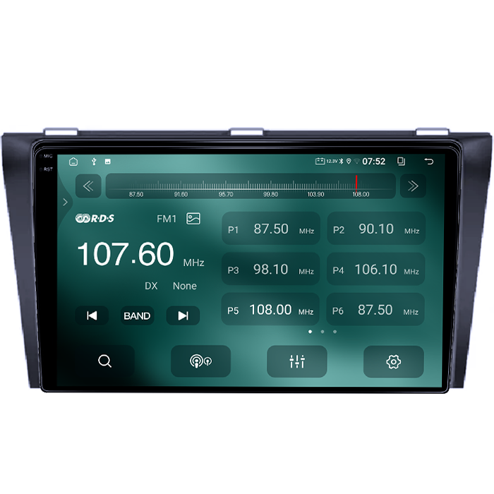 Navigatie dedicata Mazda 3 2004-2009, 4GB RAM 64GB ROM, Quad Core, Display 9" QLED 1K, Carplay&Android Auto, Android 14, Suport camere AHD - imagine 4