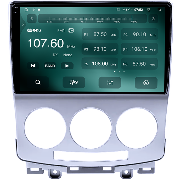 Navigatie dedicata Mazda 5 2005-2010, 4GB RAM 64GB ROM, Quad Core, Display 9" QLED 1K, Carplay&Android Auto, Android 14, Suport camere AHD - imagine 3