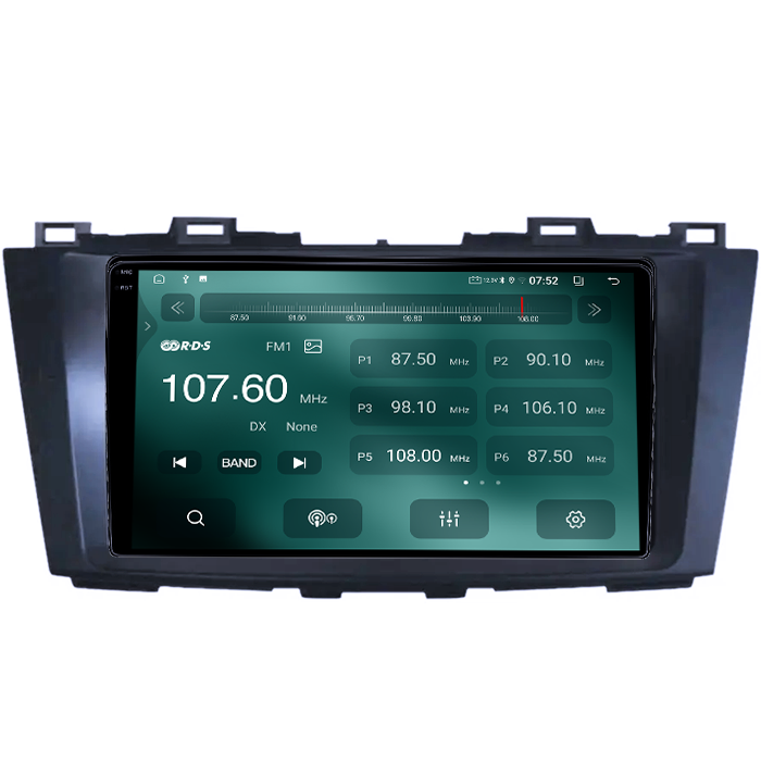 Navigatie dedicata Mazda 5 2010-2017, 4GB RAM 64GB ROM, Quad Core, Display 9" QLED 1K, Carplay&Android Auto, Android 14, Suport camere AHD - imagine 3