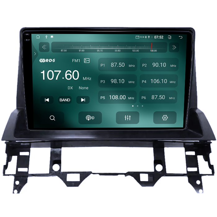 Navigatie dedicata Mazda 6 2002-2008, 4GB RAM 64GB ROM, Quad Core, Display 10" QLED 1K, Carplay&Android Auto, Android 14, Suport camere AHD - imagine 4