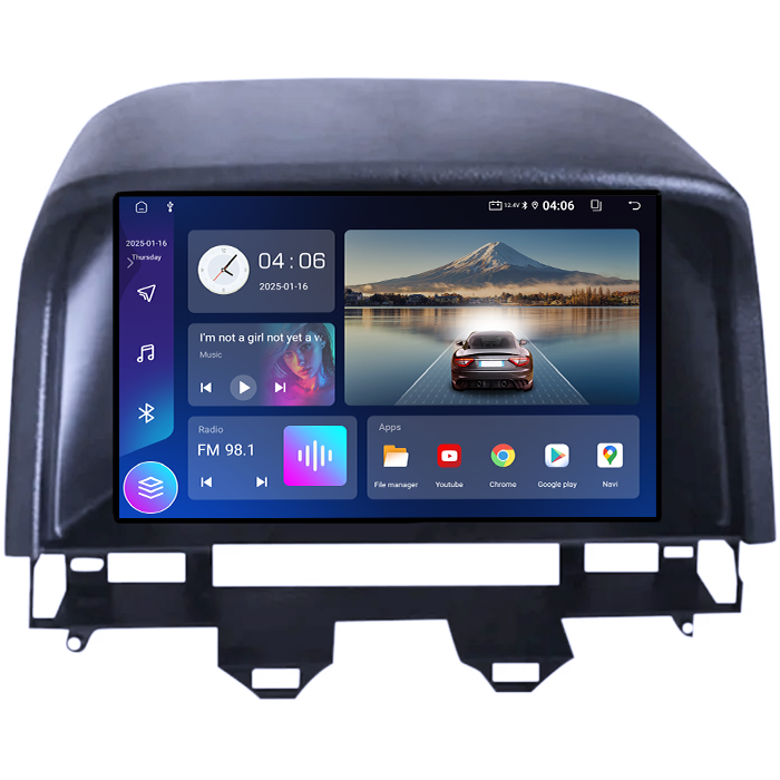 Navigatie dedicata Mazda 6 2002-2008, 4GB RAM 64GB ROM, Quad Core, Display 9" QLED 1K, Carplay&Android Auto, Android 14, Suport camere AHD - imagine 4