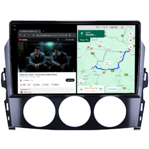 Navigatie dedicata Mazda MX-5 2008-2015, 4GB RAM 64GB ROM, Quad Core, Display 9" QLED 1K, Carplay&Android Auto, Android 14, Suport camere AHD - imagine 3