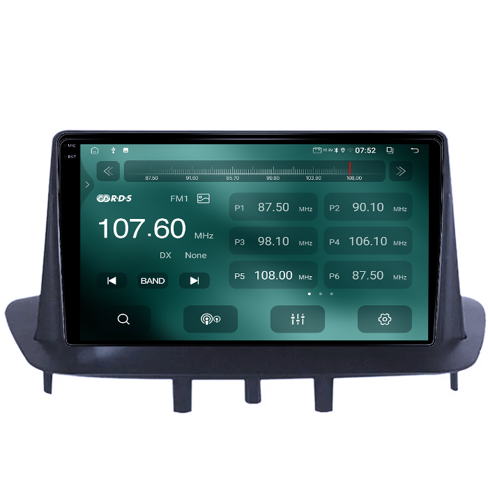 Navigatie dedicata Renault Megane 3 2008-2014, 4GB RAM 64GB ROM, Quad Core, Display 9" QLED 1K, Carplay, Android 13, Bluetooth, Magazin Play, Suport camere AHD - imagine 4