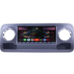 Navigatie dedicata Mercedes Sprinter 2006-2018, 4GB RAM 64GB ROM, Quad Core, Display 9" QLED 1K, Carplay&Android Auto, Android 14, Suport camere AHD - imagine 1