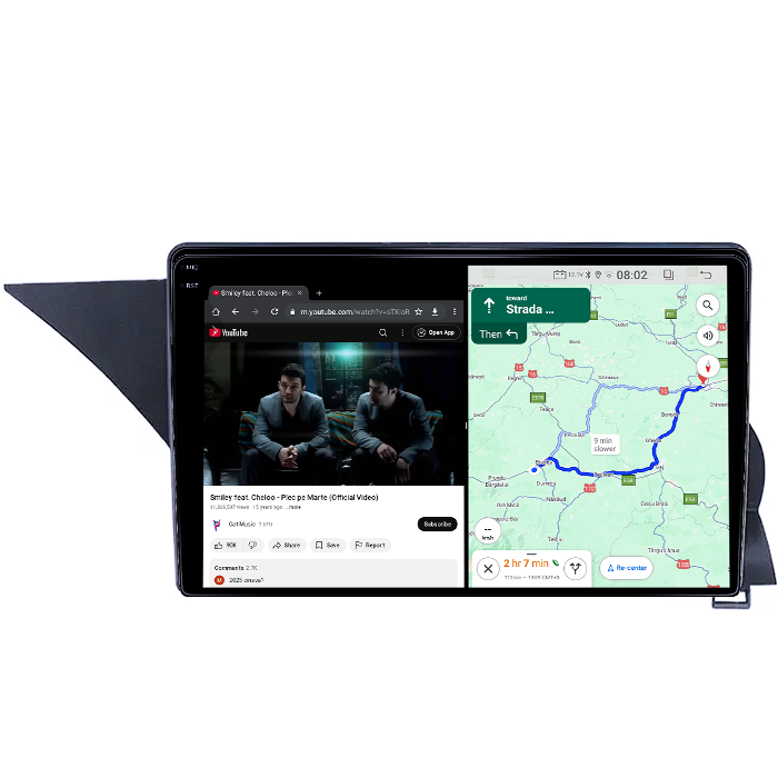 Navigatie dedicata Mercedes GLK X204 2008-2012, 4GB RAM 64GB ROM, Quad Core, Display 9" QLED 1K, Carplay&Android Auto, Android 14, Suport camere AHD - imagine 3