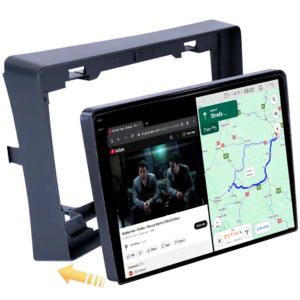 Navigatie dedicata Mitsubishi L200 2018-2020, 4GB RAM 64GB ROM, Quad Core, Display 9" QLED 1K, Carplay&Android Auto, Android 14, Suport camere AHD - imagine 3