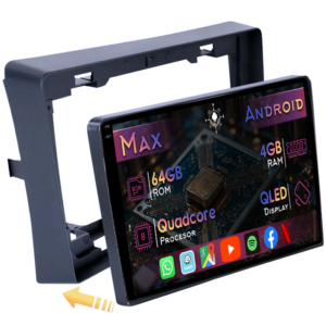 Navigatie dedicata Mitsubishi L200 2018-2020, 4GB RAM 64GB ROM, Quad Core, Display 9" QLED 1K, Carplay&Android Auto, Android 14, Suport camere AHD - imagine 1