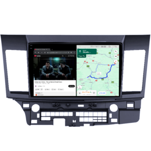 Navigatie dedicata Mitsubishi Lancer 2007-2012, 4GB RAM 64GB ROM, Quad Core, Display 10" QLED 1K, Carplay&Android Auto, Android 14, Suport camere AHD - imagine 3