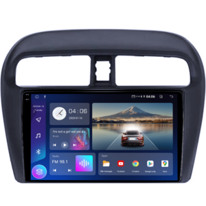 Navigatie dedicata Mitsubishi Mirage Attrage 2012-2018, 4GB RAM 64GB ROM, Quad Core, Display 9" QLED 1K, Carplay&Android Auto, Android 14, Suport camere AHD - imagine 5