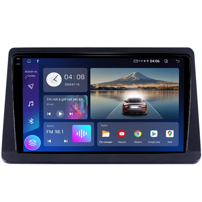 Navigatie dedicata Mitsubishi Pajero Montero V31 1991-2001, 4GB RAM 64GB ROM, Quad Core, Display 9" QLED 1K, Carplay&Android Auto, Android 14, Suport camere AHD - imagine 5
