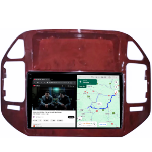 Navigatie dedicata Mitsubishi Pajero V73 2004-2011, maro, 4GB RAM 64GB ROM, Quad Core, Display 9" QLED 1K, Carplay&Android Auto, Android 14, Suport camere AHD - imagine 4