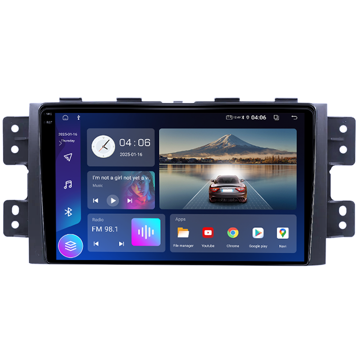 Navigatie dedicata KIA Borrego Mohave 2008-2012, 4GB RAM 64GB ROM, Quad Core, Display 9" QLED 1K, Carplay&Android Auto, Android 14, Suport camere AHD - imagine 5