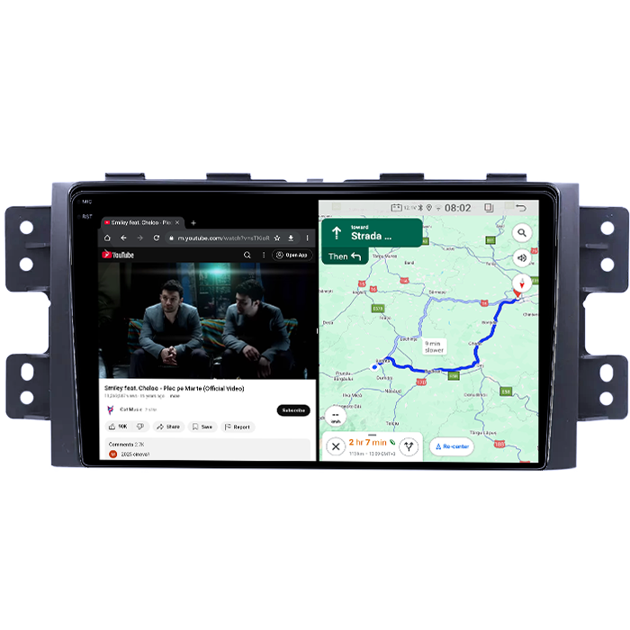 Navigatie dedicata KIA Borrego Mohave 2008-2012, 4GB RAM 64GB ROM, Quad Core, Display 9" QLED 1K, Carplay&Android Auto, Android 14, Suport camere AHD - imagine 3