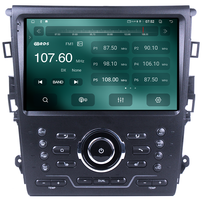 Navigatie dedicata Ford Mondeo 5 2014-2019, 4GB RAM 64GB ROM, Quad Core, Display 9" QLED 1K, Carplay&Android Auto, Android 14, Suport camere AHD - imagine 5