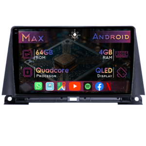 Navigatie dedicata Lexus Seria NX Gen 1 2014-2020, 4GB RAM 64GB ROM, Quad Core, Display 9" QLED 1K, Carplay&Android Auto, Android 14, Suport camere AHD - imagine 1