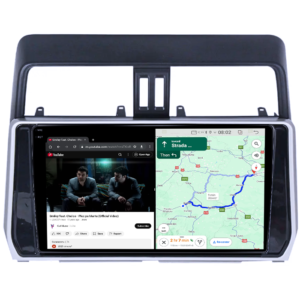 Navigatie dedicata Toyota Land Cruiser Prado J150 2017+, 4GB RAM 64GB ROM, Quad Core, Display 10" QLED 1K, Carplay&Android Auto - imagine 3