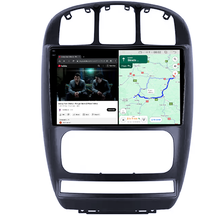 Navigatie dedicata Chrysler Pacifica 2006-2012, 4GB RAM 64GB ROM, Quad Core, Display 9" QLED 1K, Carplay&Android Auto, Android 14, Suport camere AHD - imagine 3