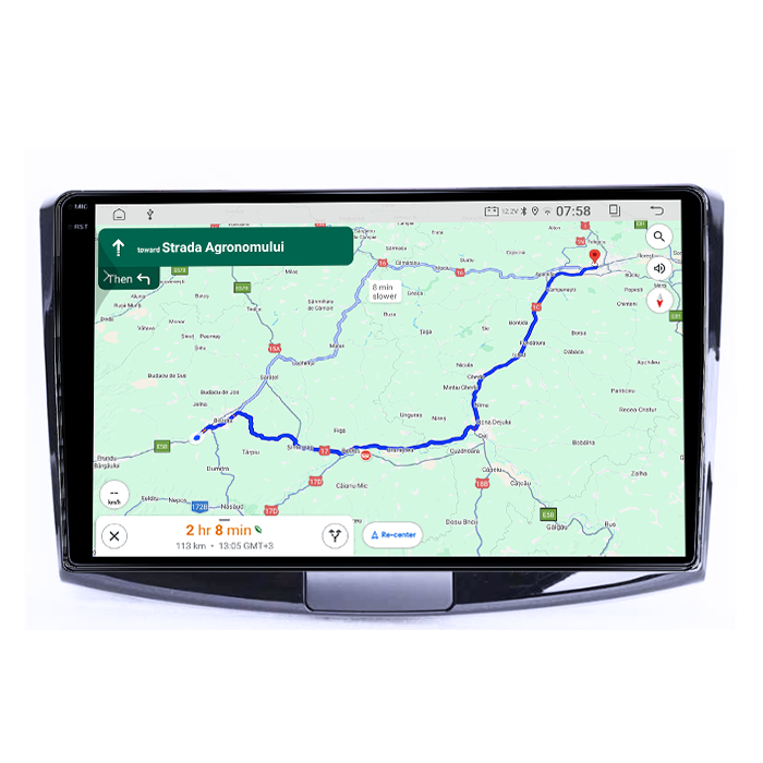 Navigatie dedicata Volkswagen Passat B6&B7 2005-2015, Black, 4GB RAM 64GB ROM, Quad Core, Display 9" QLED 1K, Carplay&Android Auto, Android 14, Suport camere AHD - imagine 5