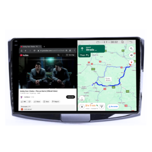Navigatie dedicata Volkswagen Passat B6&B7 2005-2015, Black, 4GB RAM 64GB ROM, Quad Core, Display 9" QLED 1K, Carplay&Android Auto, Android 14, Suport camere AHD - imagine 4